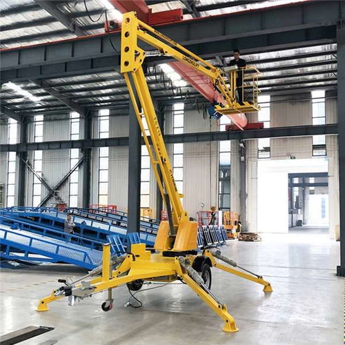 专业制造 现货拖车折臂式液压升降机与柴油机升降高空梯及其零部件